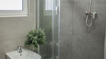 Panoramic Apartment, 2 Bedrooms, Kitchen | Bathroom | Shower, rainfall showerhead, hair dryer, bidet