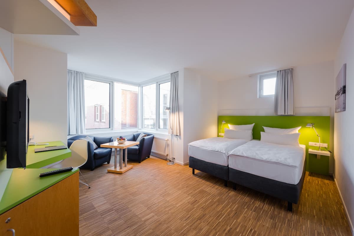 superior room | hypo-allergenic bedding, desk, blackout curtains, free wifi