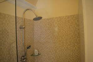Regadera, amenidades de baño gratuitas, bidet, toallas 