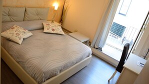 Luxe beddengoed, een kluis op de kamer, geluiddichte muren, gratis wifi