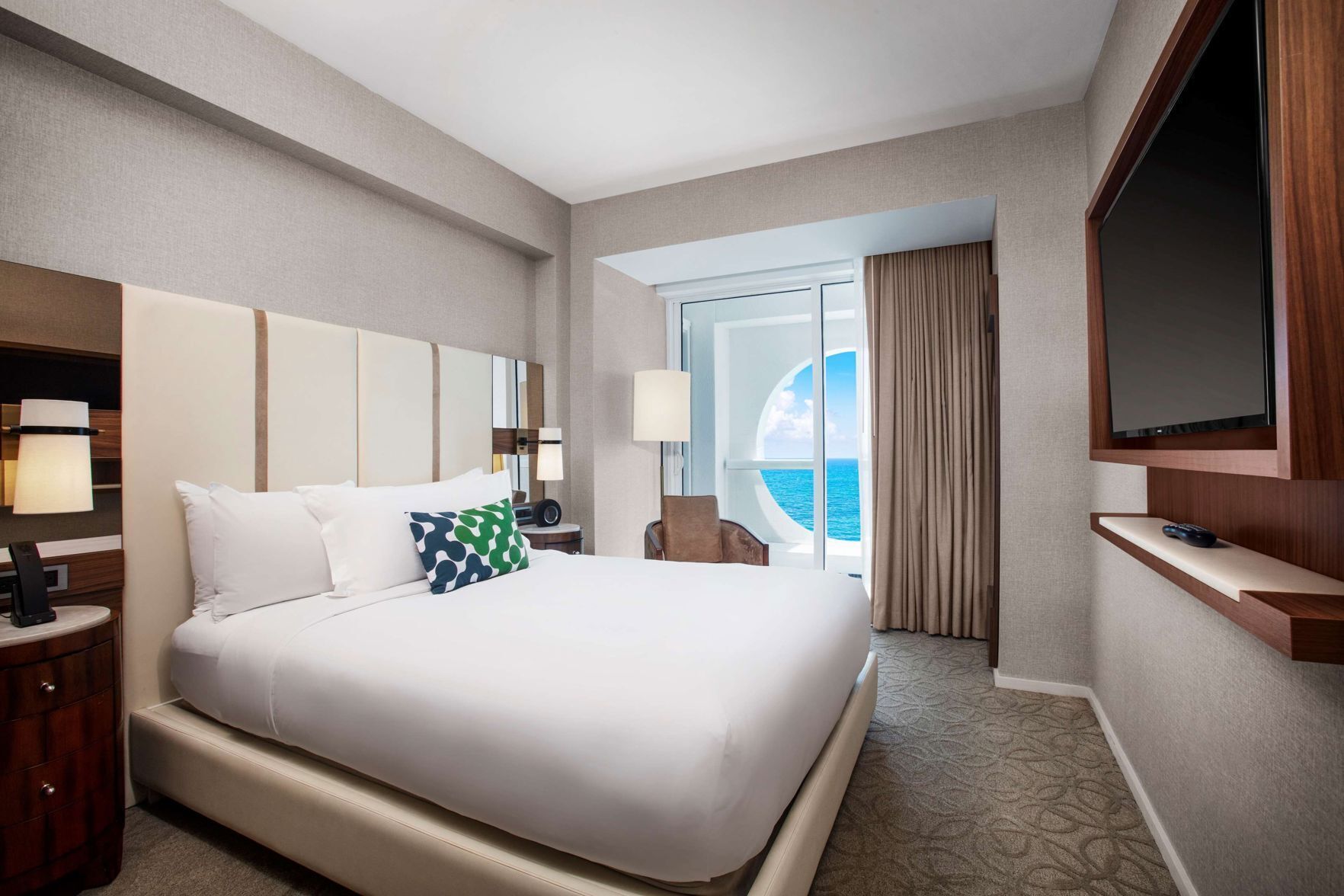 Premium bedding, minibar, in-room safe, desk