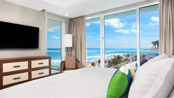 Premium bedding, minibar, in-room safe, desk