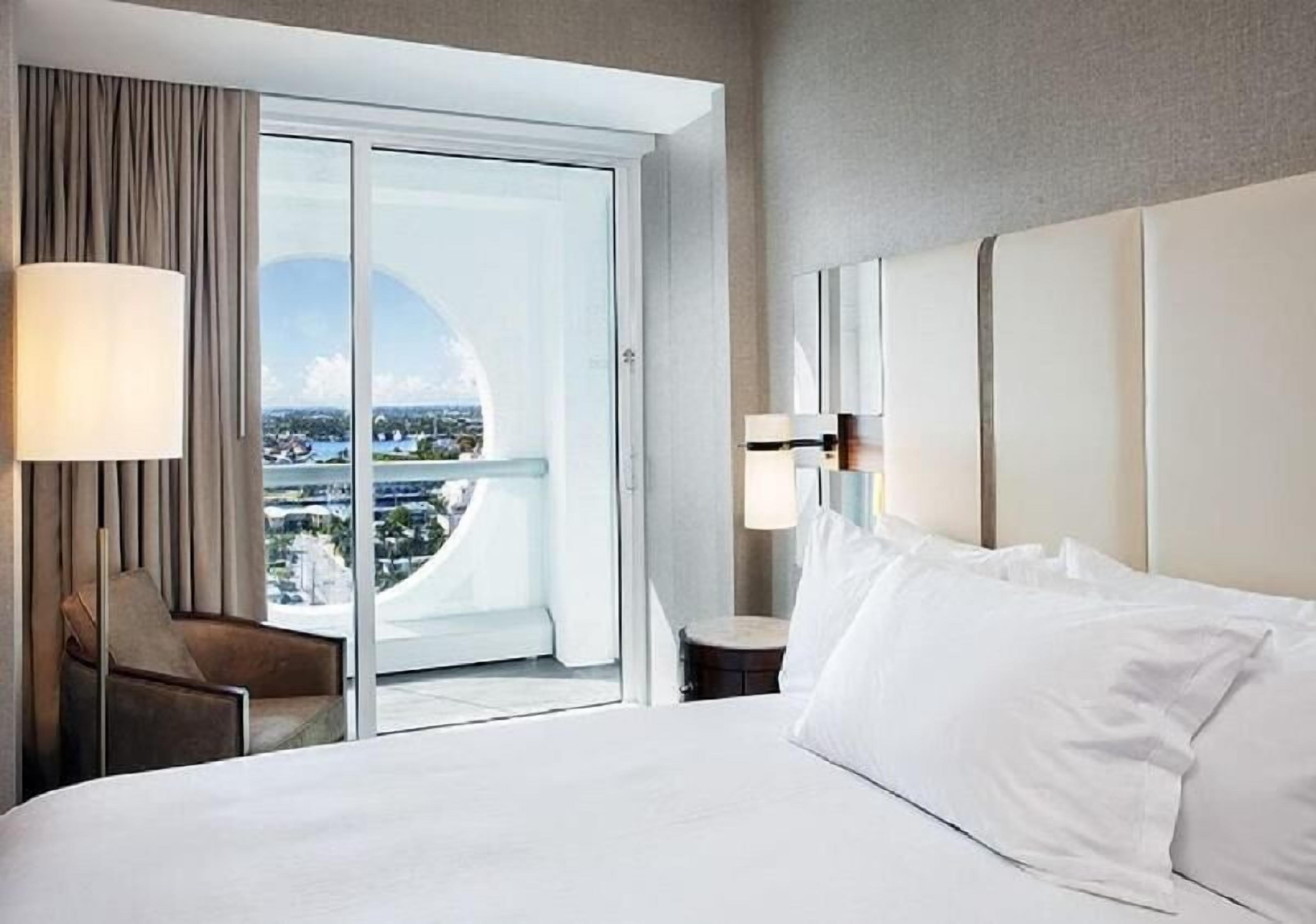 Premium bedding, minibar, in-room safe, desk