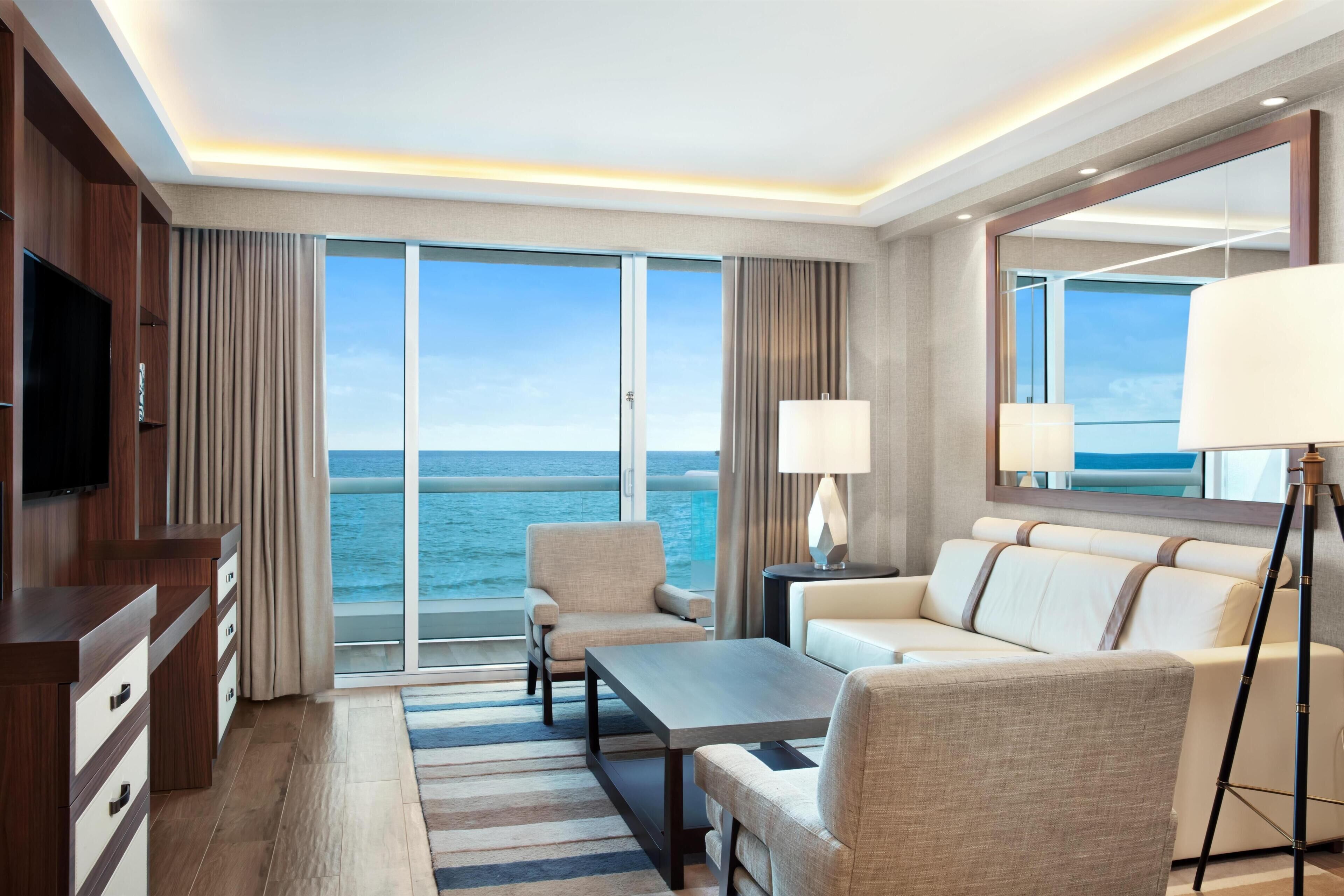 50-inch flat-screen TV with cable channels, TV, pay movies