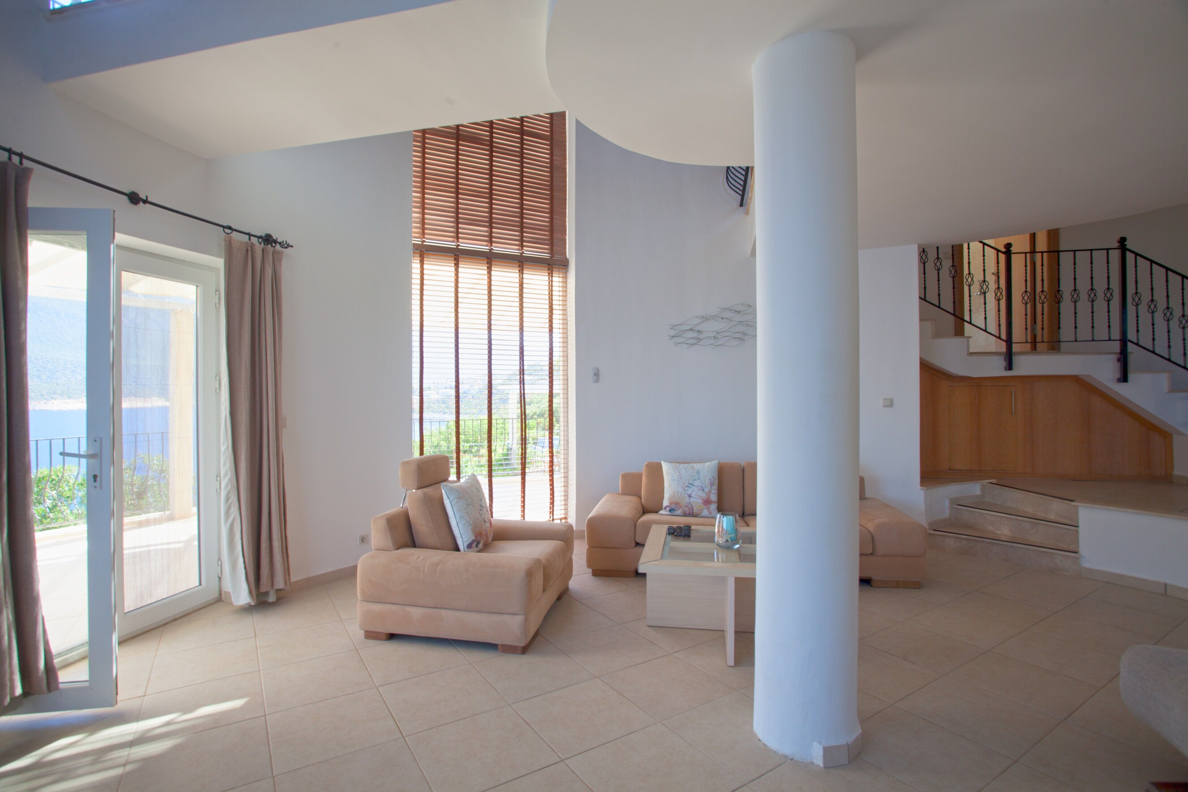 waterfront suites with mini private pool | living area