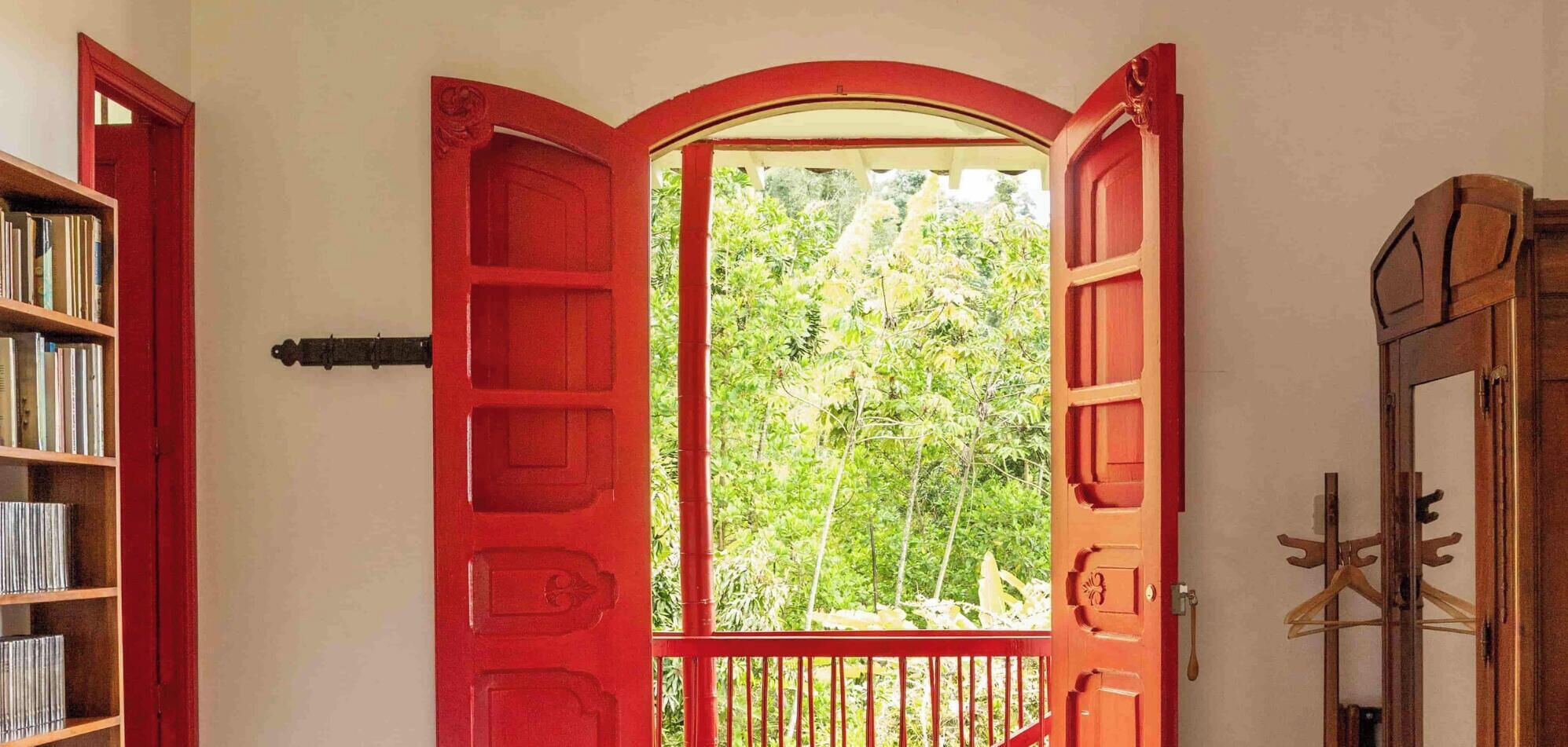 Deluxe Double Room, Private Bathroom, Garden View | Premium bedding, in-room safe, individually decorated