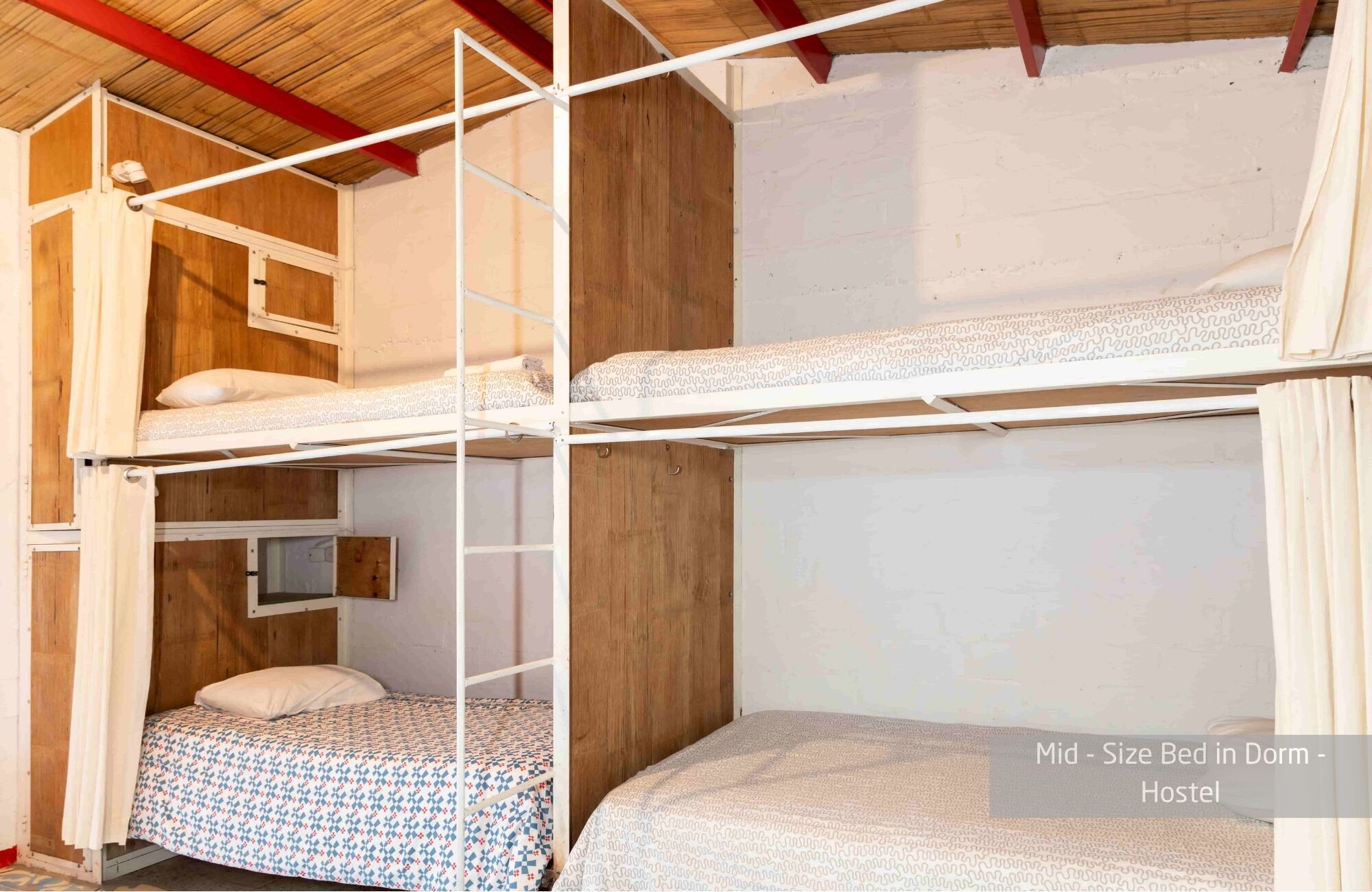 Economy Shared Dormitory, Mixed Dorm, Shared Bathroom, Garden View | Peti besi dalam bilik, dihias secara berasingan 