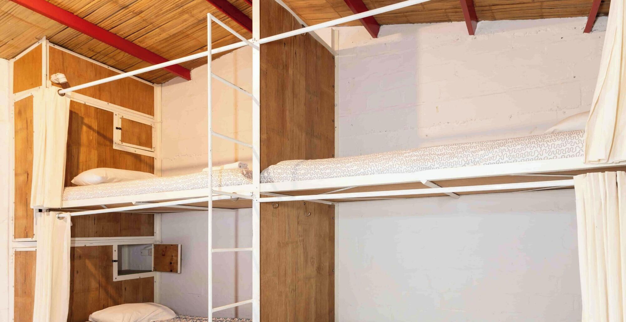 Economy Shared Dormitory, Mixed Dorm, Shared Bathroom, Garden View | In-room safe, individually decorated, individually furnished, bed sheets