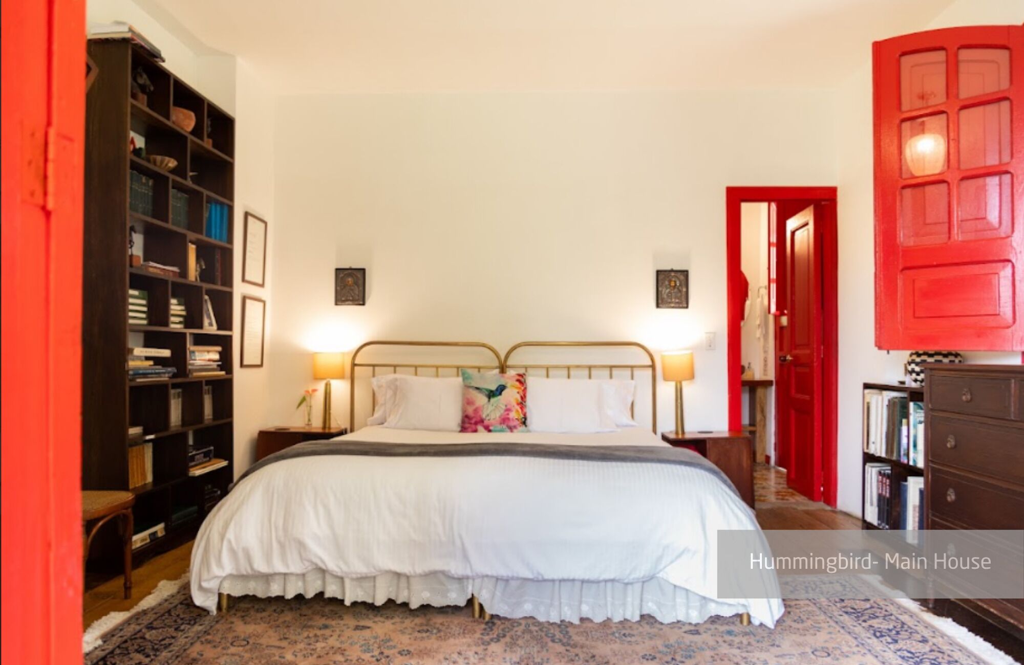 Cofres nos quartos, individualmente decorados