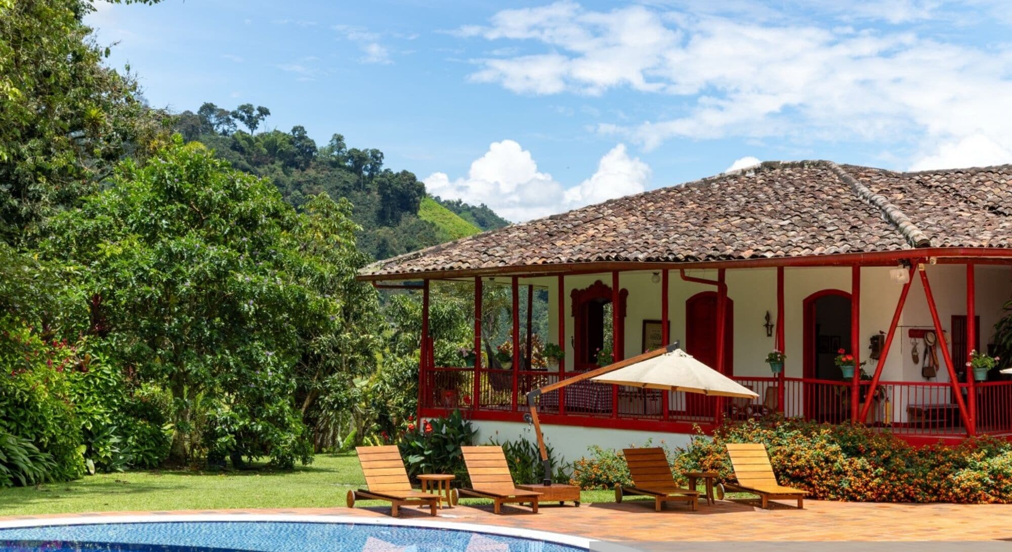 Fachada da propriedade
