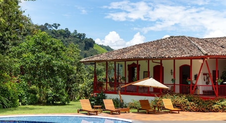 Front of property. Hacienda Venecia Main House & Coffee Lodge