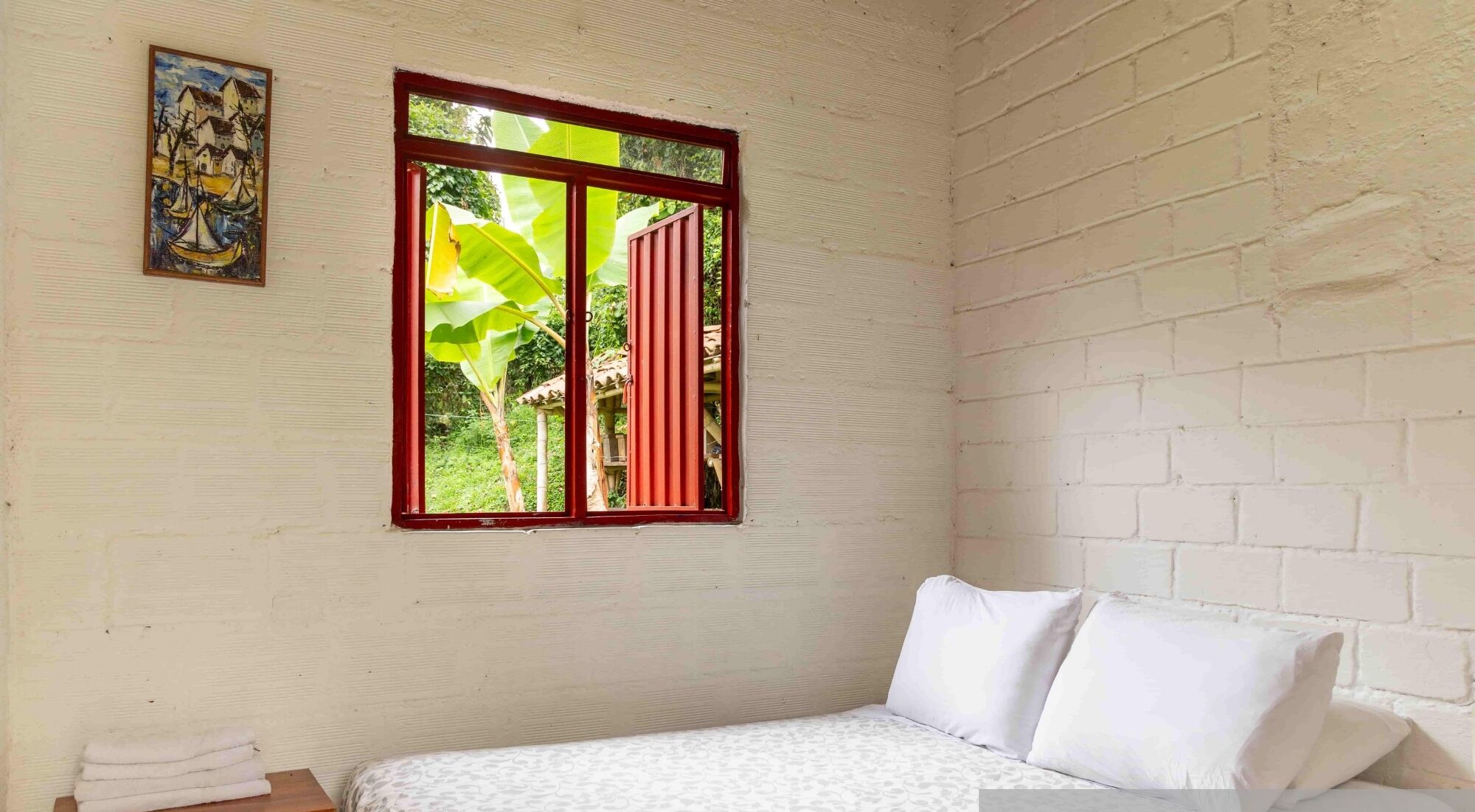 Traditional Double Room, Shared Bathroom, Garden View | In-room safe, individually decorated, individually furnished, bed sheets
