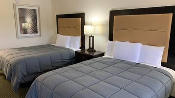 Free WiFi, bed sheets