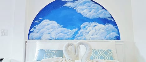 Chambre Romantique, vue jardin