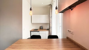 Apartment, 1 Doppelbett und Schlafsofa (1 Double, 1 Sofa Bed) | Eigene Küche | Wasserkocher mit Kaffee-/Teezubehör, Wasserkocher