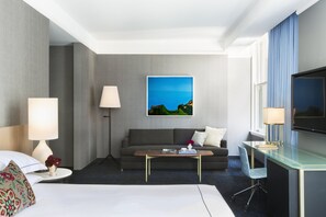 1 غرفة نوم وملاءات من القطن المصري وأغطية فراش متميزة