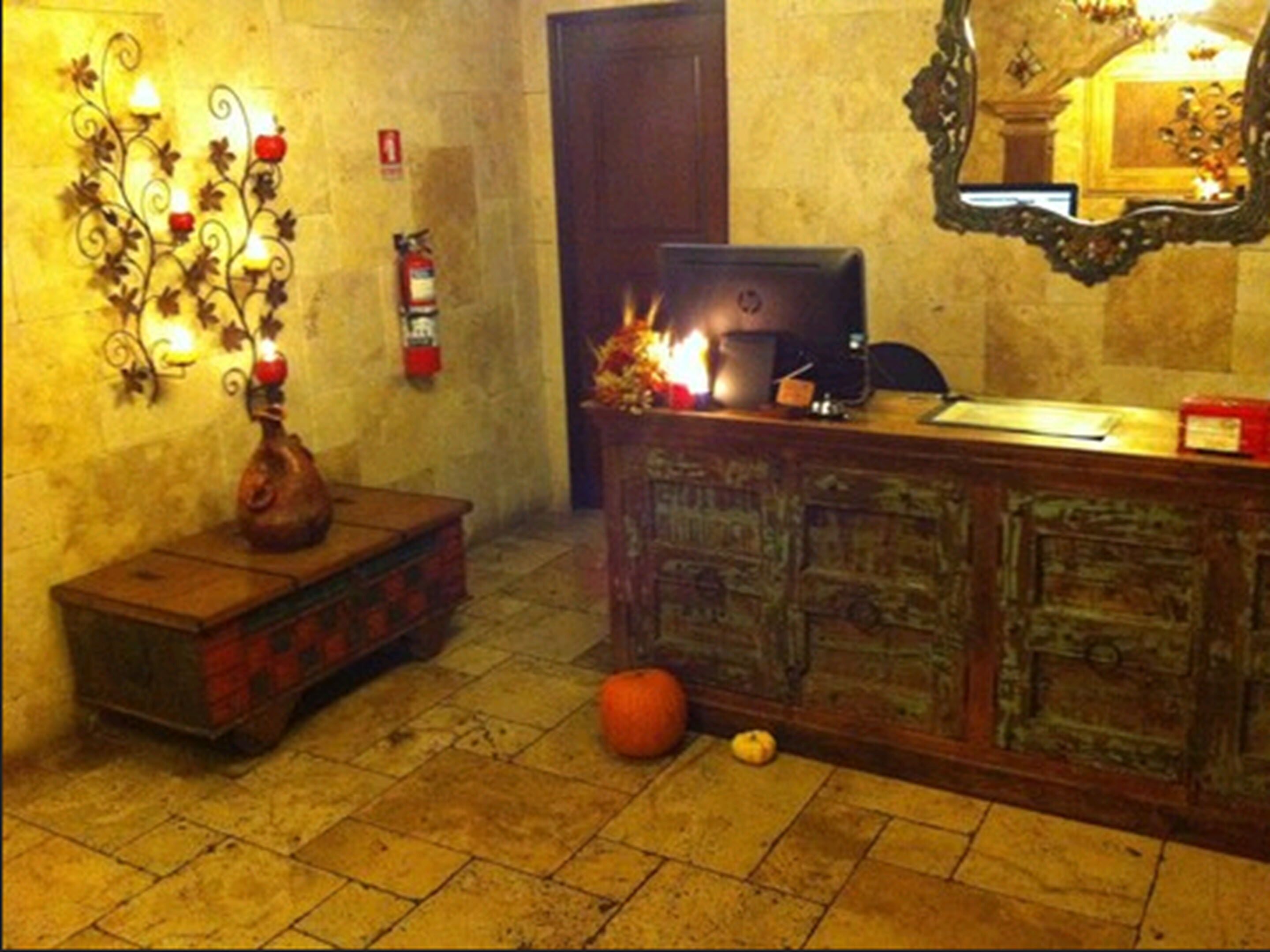 check-in/check-out kiosk