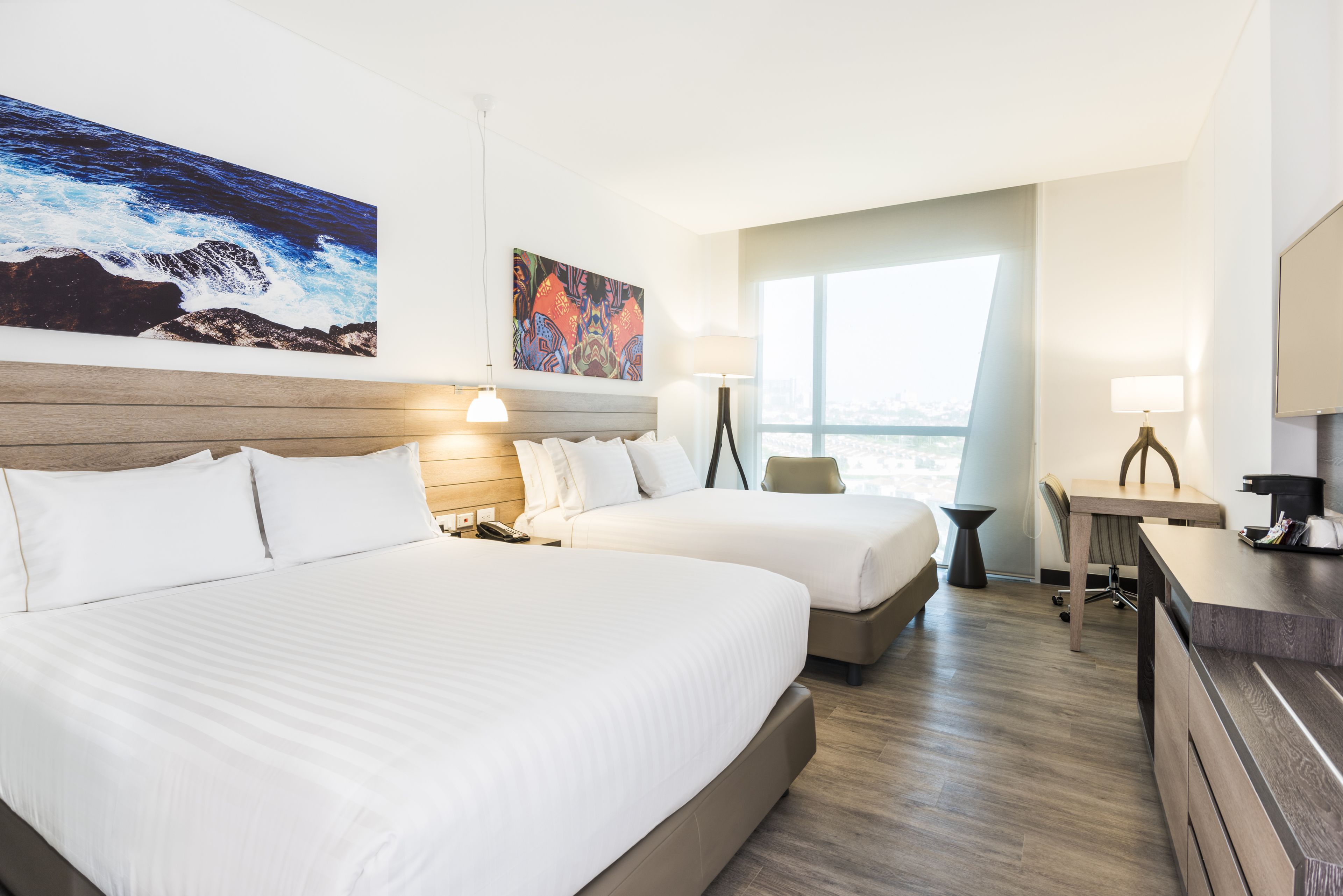 standard room, 2 queen beds | view from room