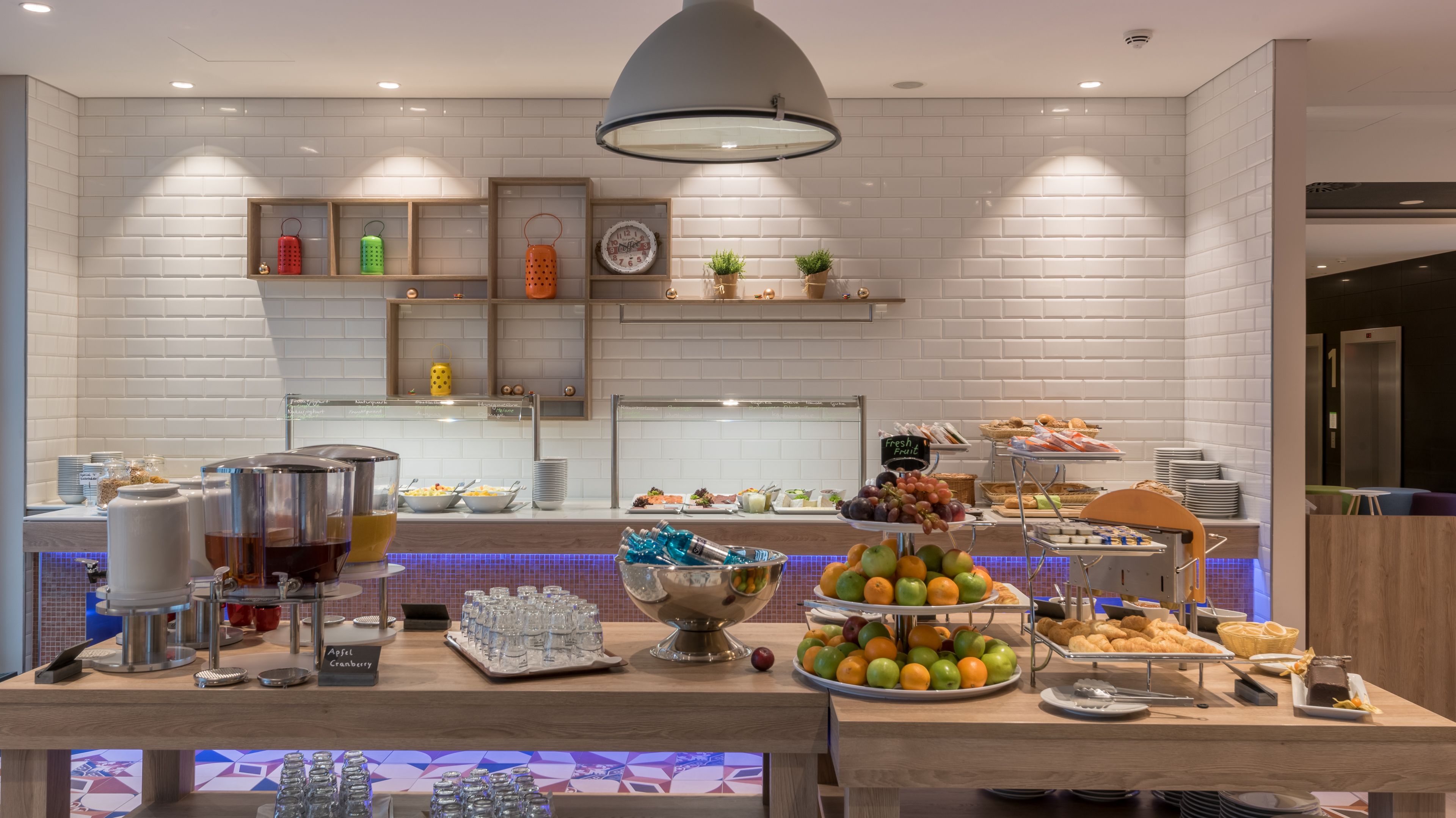 daily buffet breakfast (eur 23.00 per person)