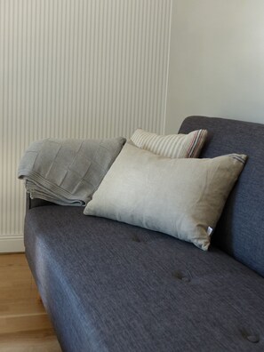 Cottage, 1 Double Bed with Sofa bed | Living room | 32-inch flat-screen TV with satellite channels, TV