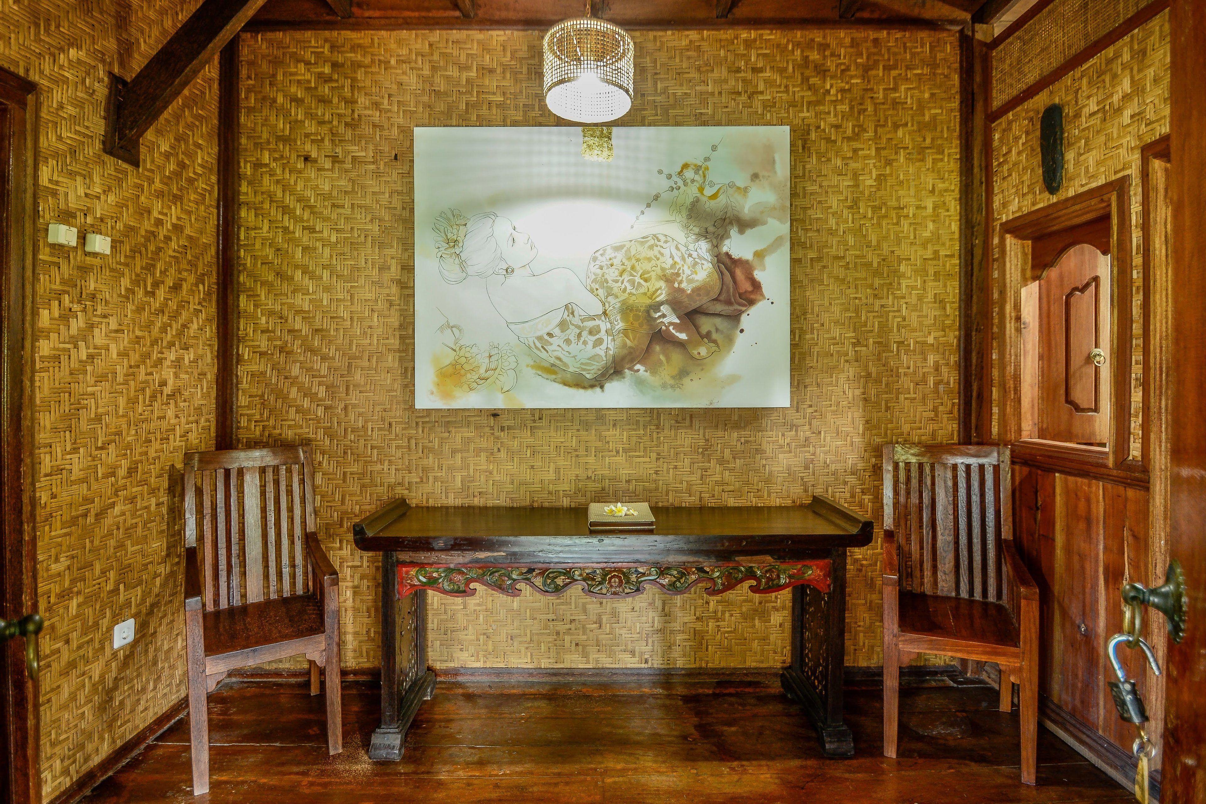 superior triple room, mountain view (villa kayu 1c) | terrace/patio