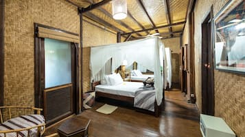 Traditional Double or Twin Room, Mountain View (Villa Kayu 1D) | 1 bedroom, premium bedding, in-room safe, individually decorated