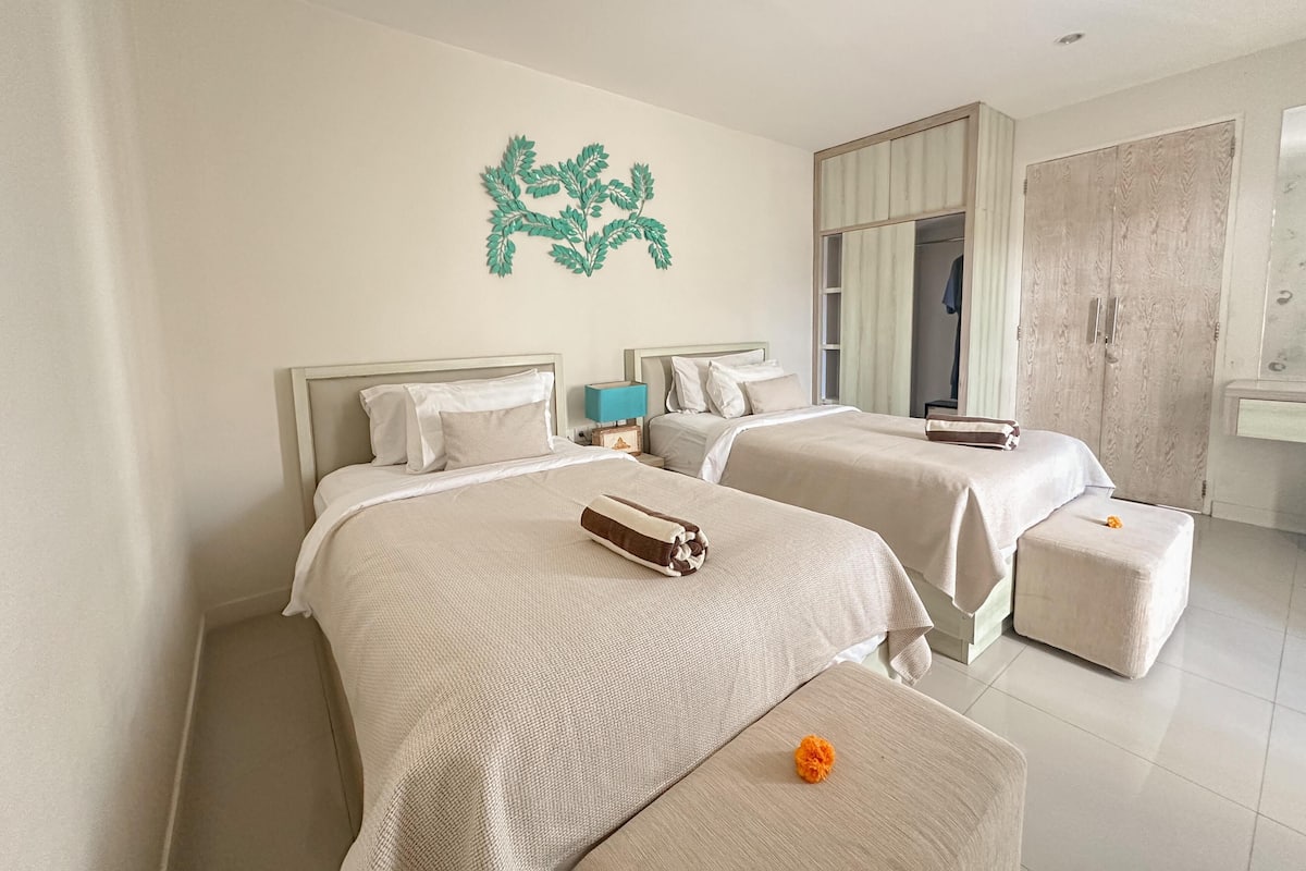 Villa, 2 Bedrooms, Private Pool | 1 bedroom, minibar, in-room safe, individually decorated