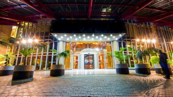 Front of property - evening/night