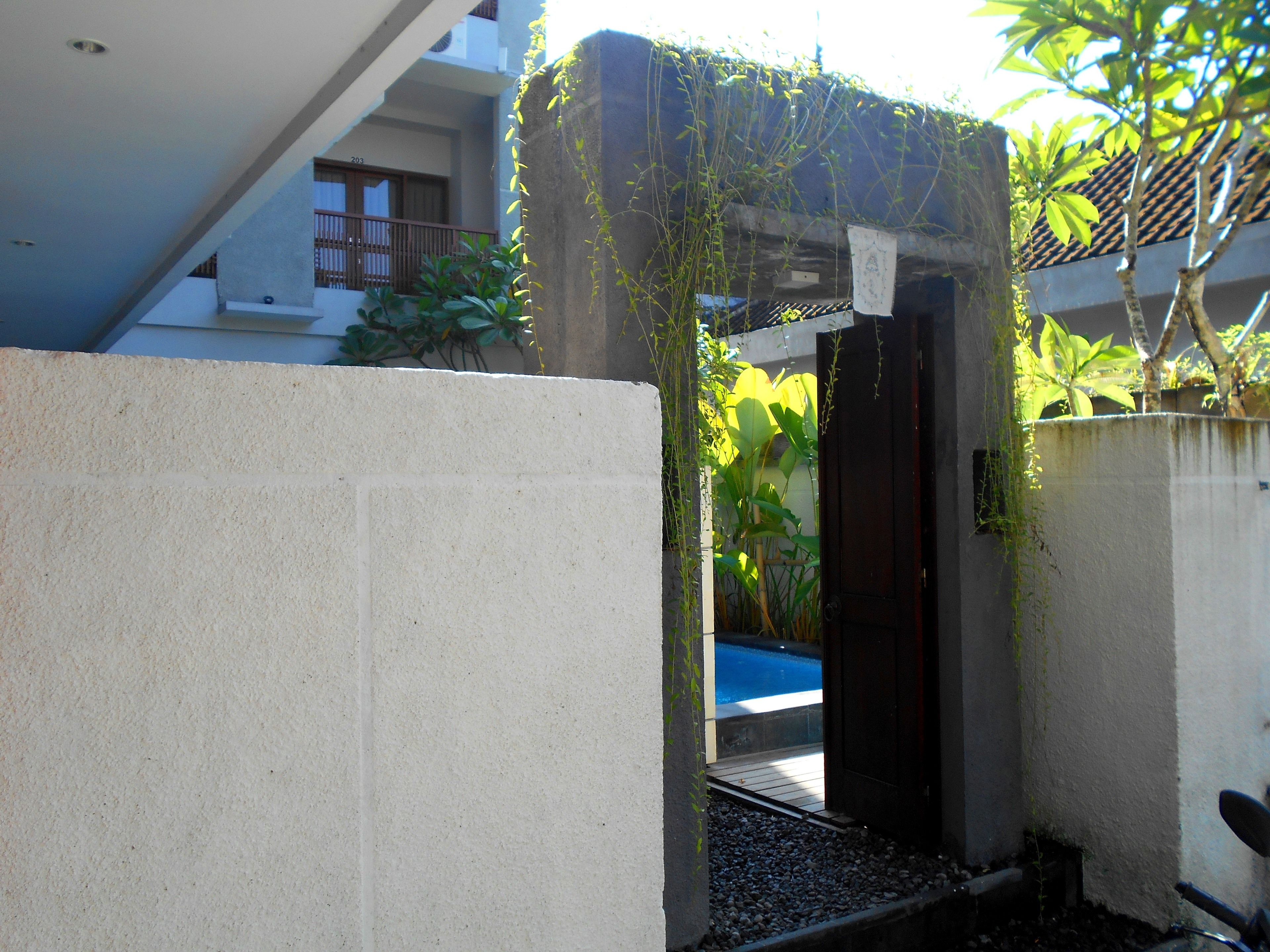 Fassade der Unterkunft