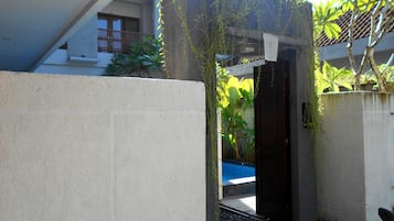 Fassade der Unterkunft