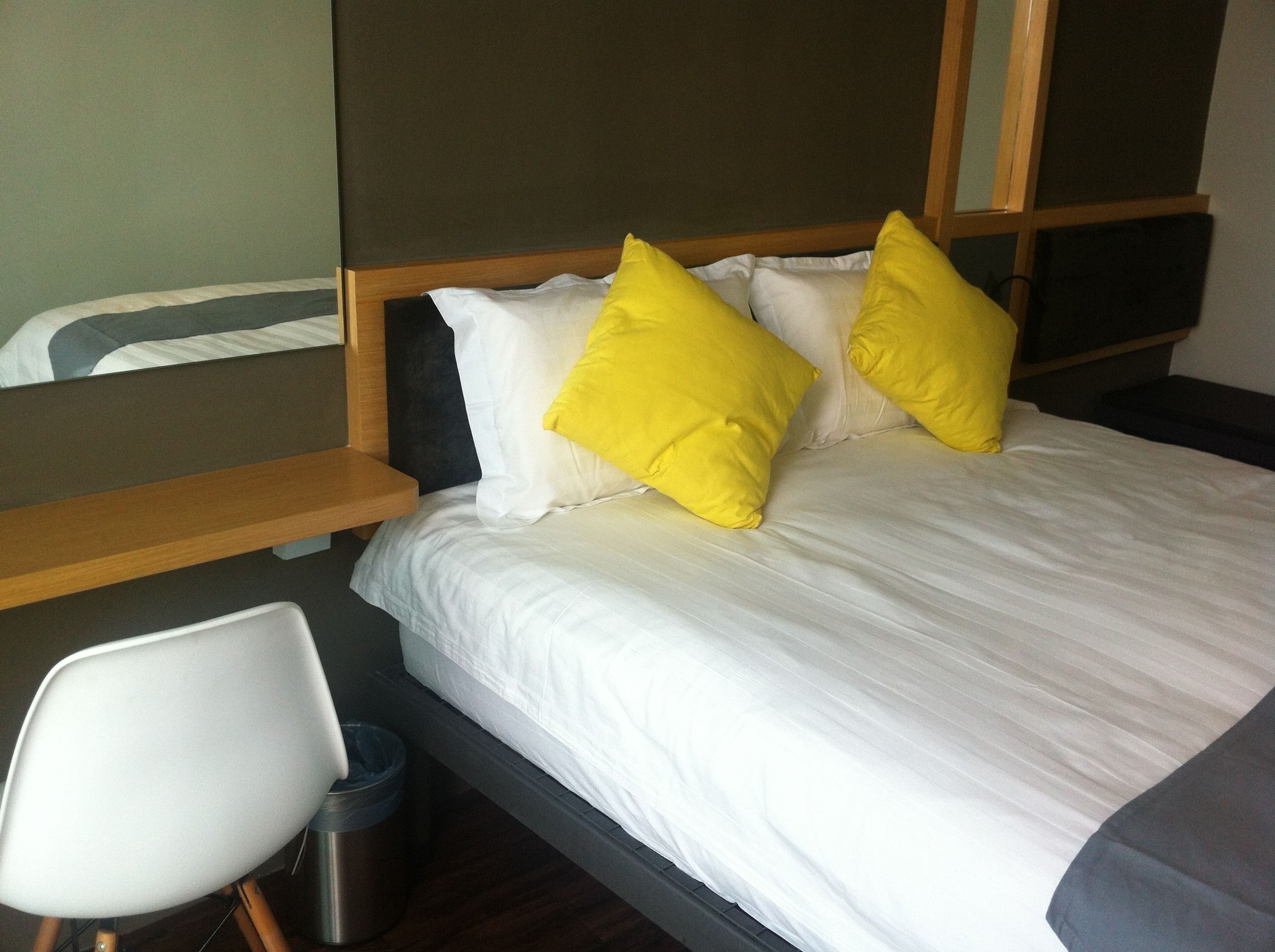 luxury double standard room | in-room safe, desk, iron/ironing board, free wifi