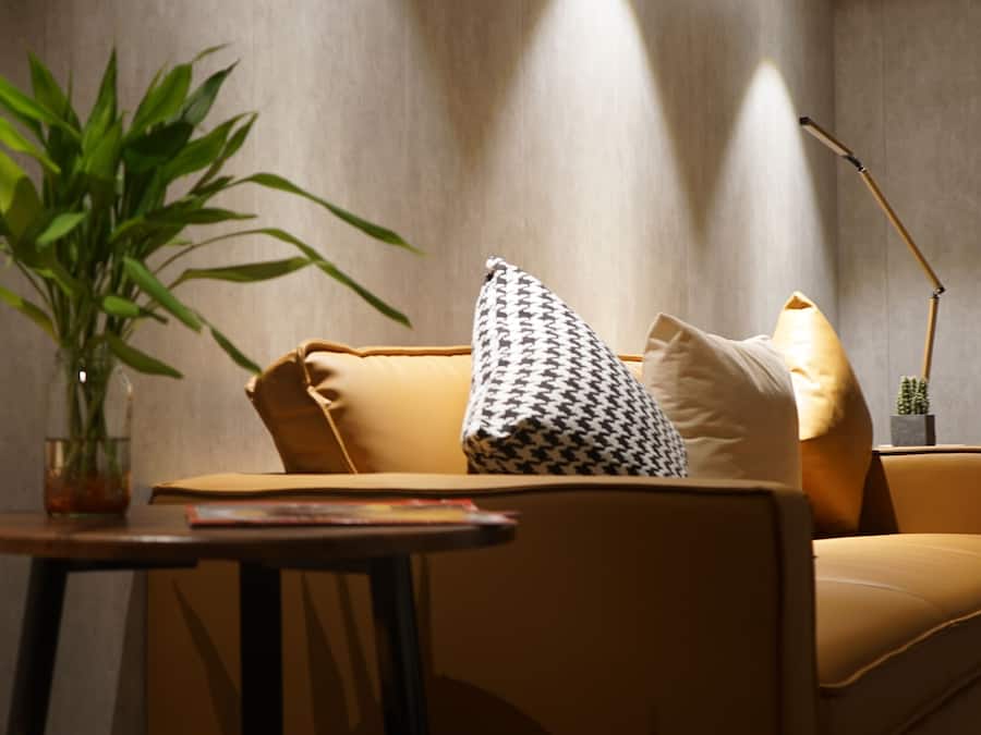 Zona de estar del vestíbulo