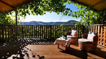 Bungalow Familial (5 Prs) | Terrasse/Patio