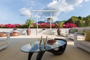 Luxury Villa, 6 Bedrooms, Partial Ocean View, Beachside | Premium bedding, in-room safe, individually decorated -  Ban Tai Estate Villas (Koh Samui)