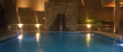 Indoor pool, outdoor pool