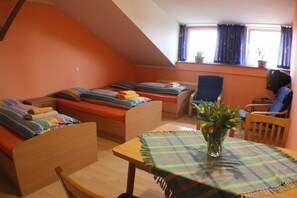 Kedap suara, Wi-Fi gratis, dan seprai linen