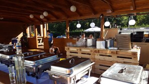Outdoor banquet area - Penzion Sileo (Pribylina)