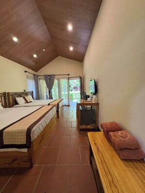 Family Room, Pool View | Pillowtop beds, minibar, free WiFi, bed sheets - Wildland Resort (Phu Quoc)