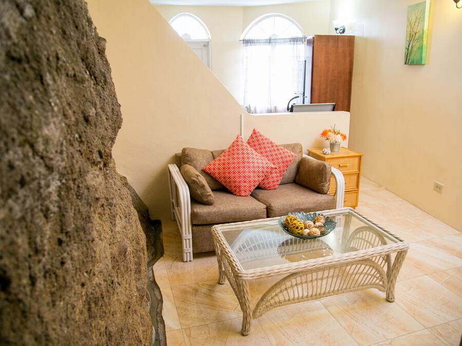 Standard Apartment, 1 Bedroom | Living area | Flat-screen TV