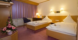 In-room safe, desk, laptop workspace, soundproofing