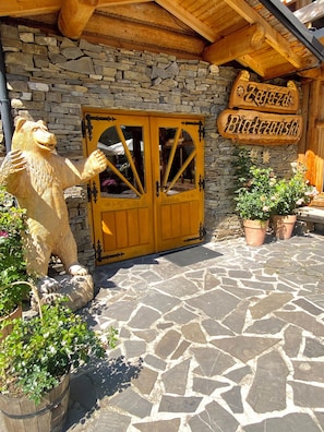 Facciata della struttura