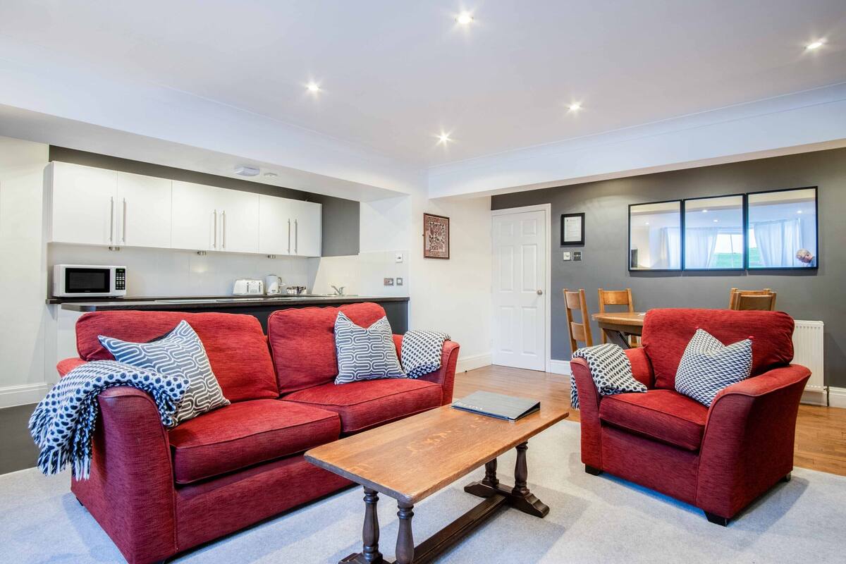 Leilighet, eget bad (2 Bedroom Courtyard) | Lounge