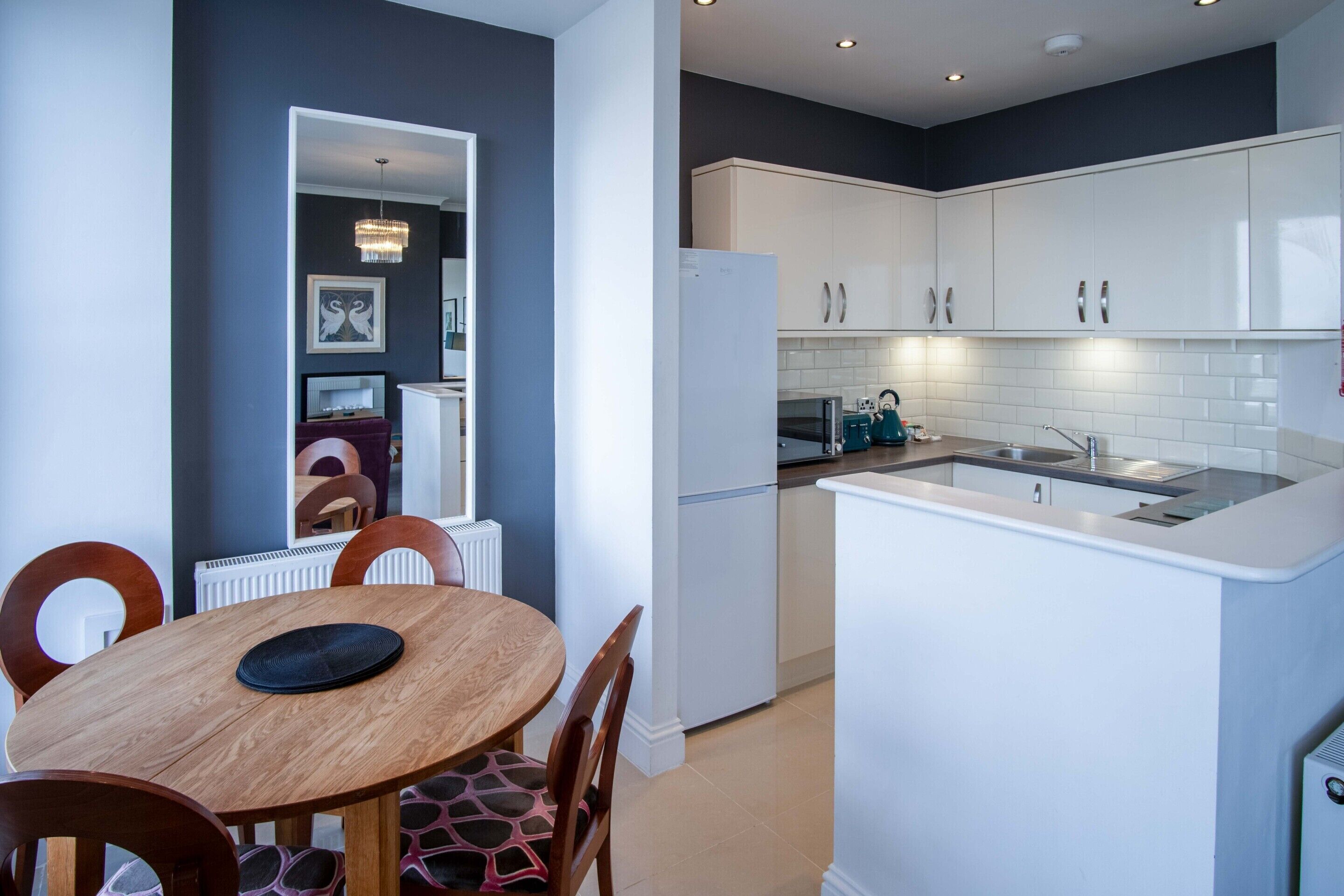 Luxury Apartment, Ensuite, Sea View (2 Bedroom ) | Private kitchen | Highchair