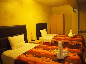 In-room safe, desk, iron/ironing board, rollaway beds