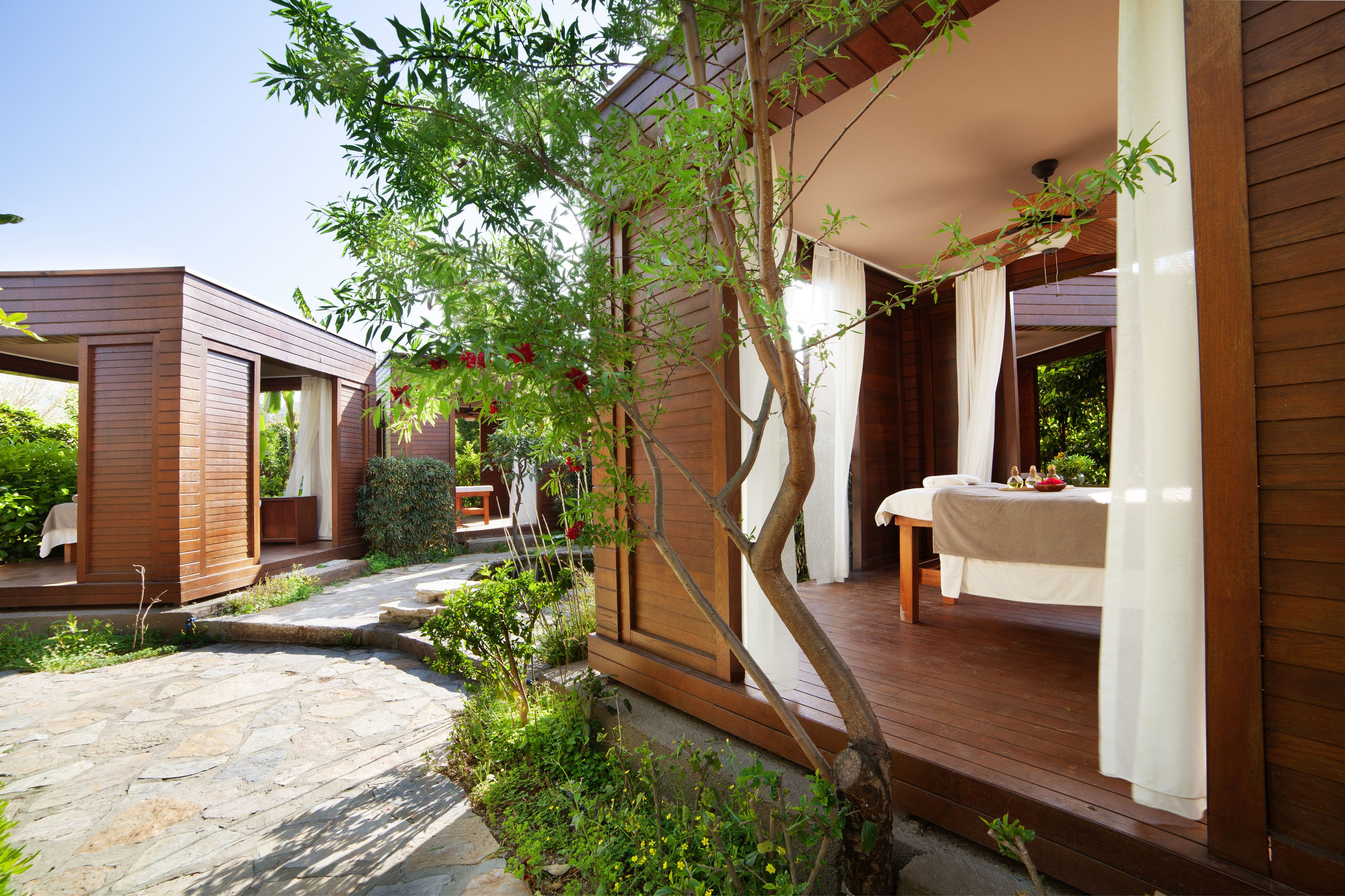 Dampbad, tyrkisk bad/hamam og utrensende kroppsinnpakning