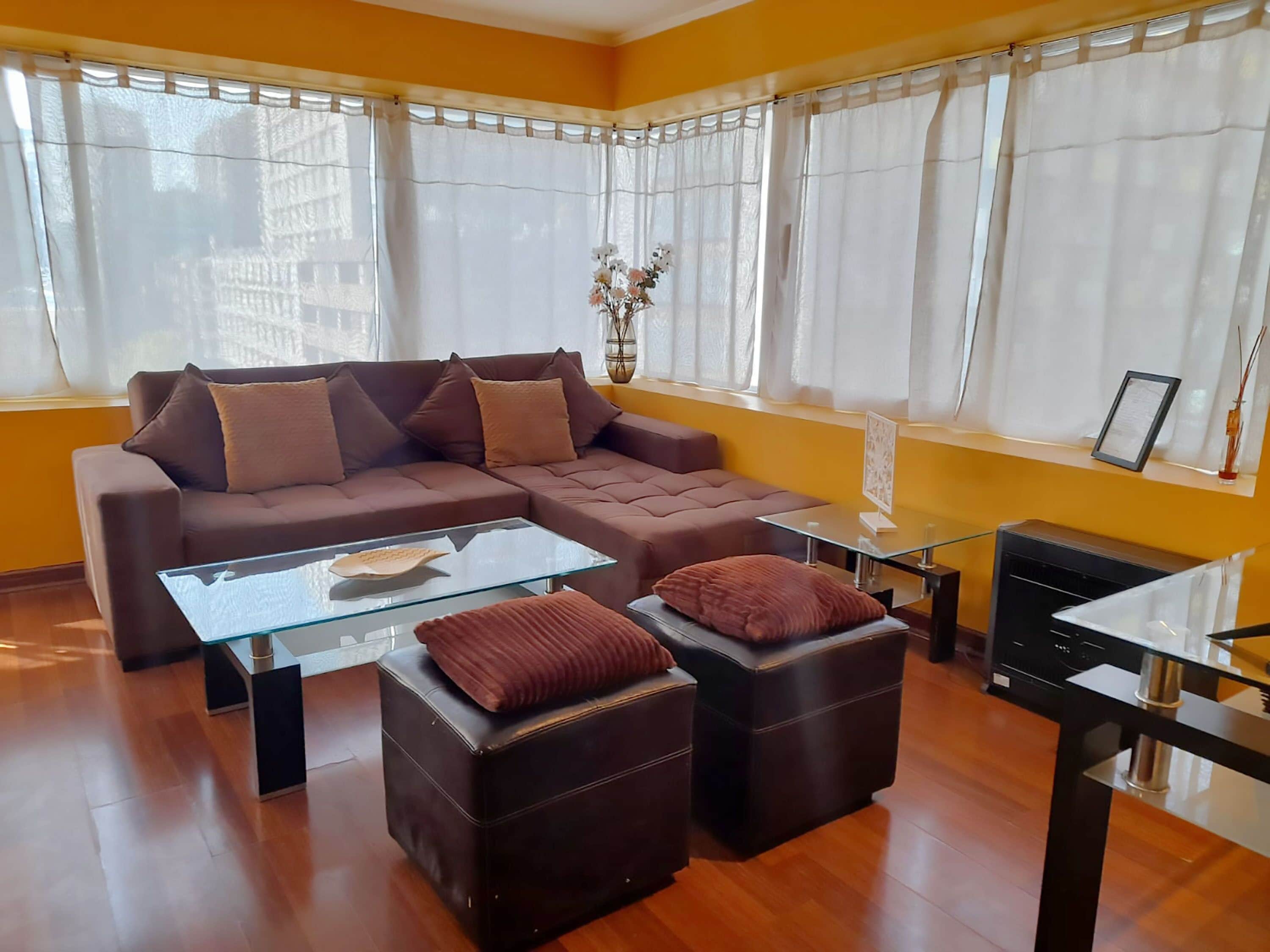 公寓, 3 间卧室 | 起居区 | 30-英寸纯平电视 （配备有线频道）、电视