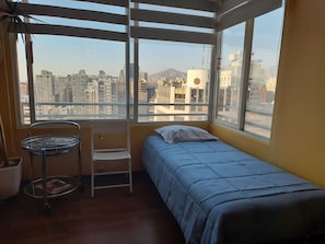 Deluxe Loft, City View | Living area