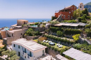 منظر من الجو على ارتفاع عالٍ