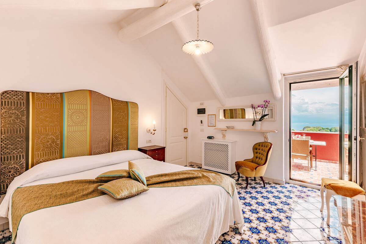 Suite Deluxe, terrasse, vue mer (Edera)