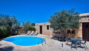 Cottage, Private Pool | Terrace/patio - Kipseli (Neo Chorio)
